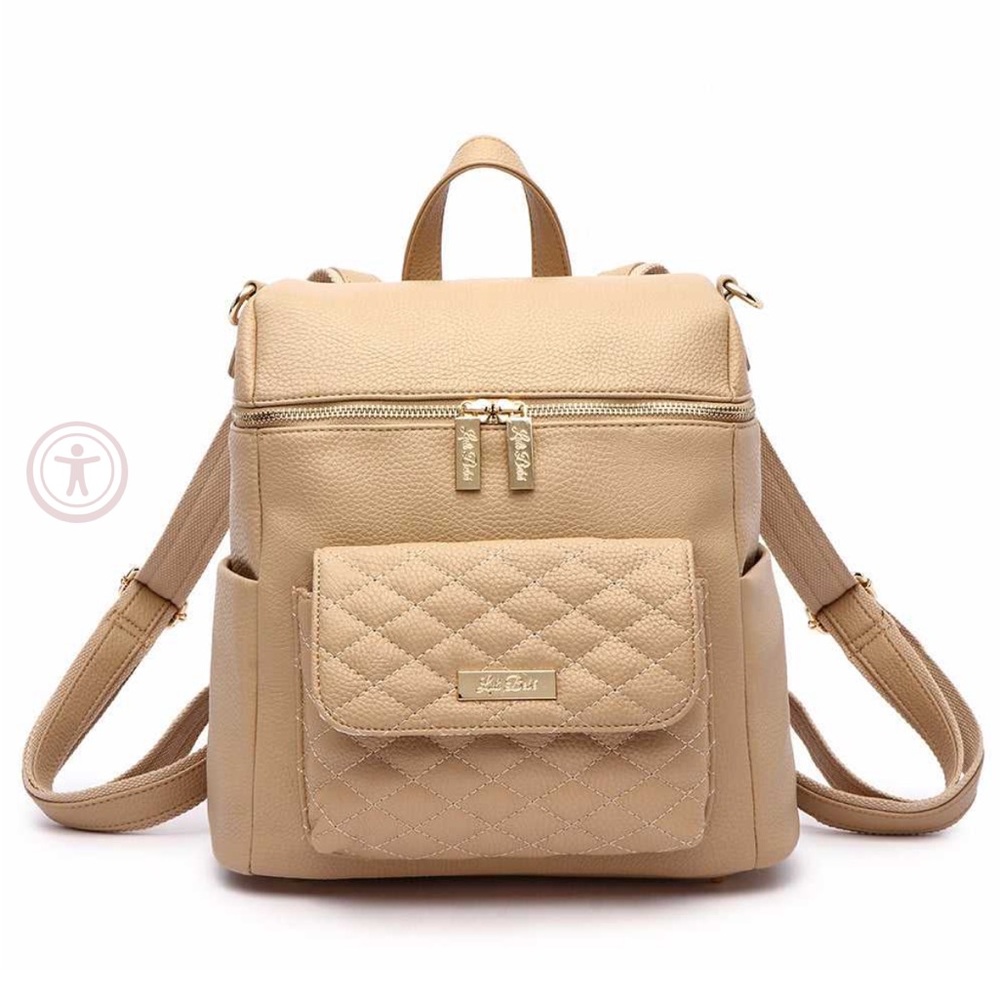 PETIT MONACO DIAPER BAG | LATTE